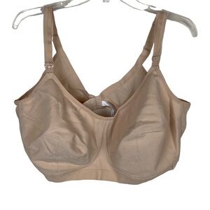 NEW! plus size‎ nursing  bra size 48DD beige